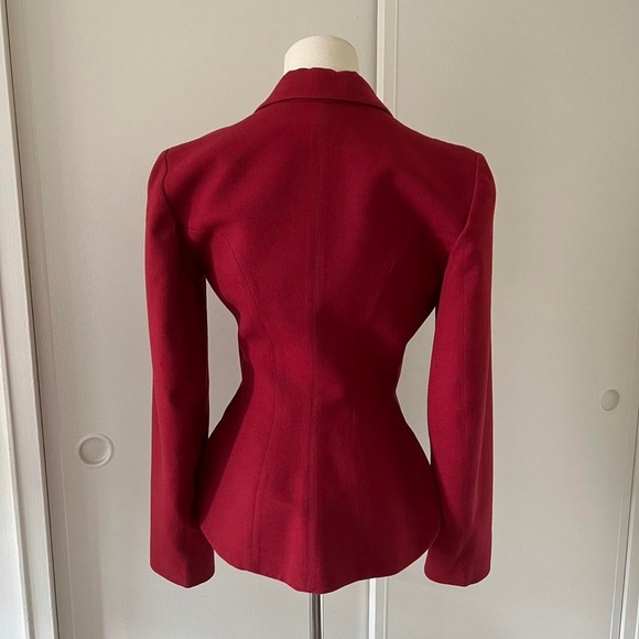 80s red Alaïa blazer - Picture 3 of 4